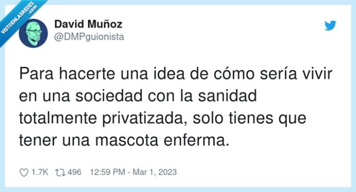 privatizada,sociedad,enferma,mascota,sanidad privada