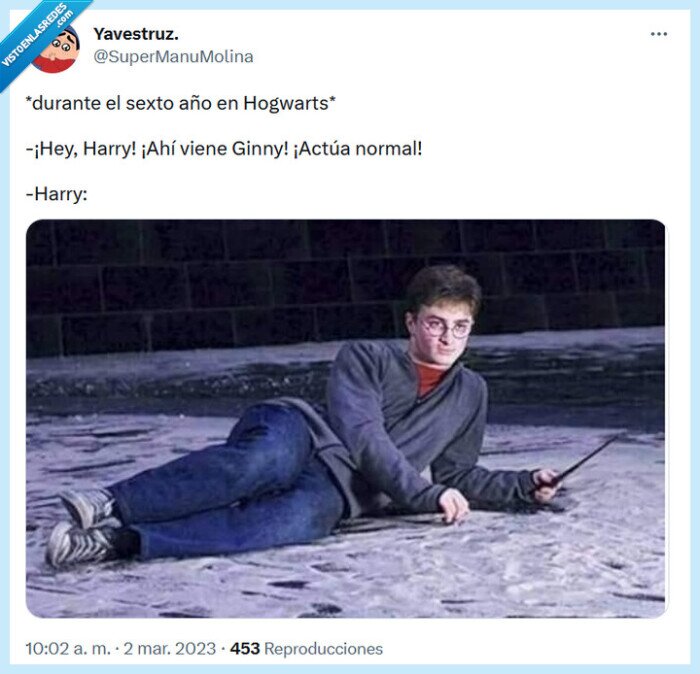 harry potter,ginny,gustar,actuar,normal