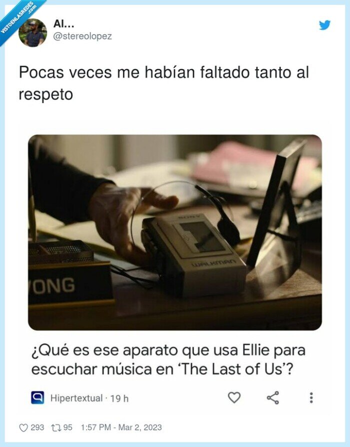 respeto,walkman,the last of us,en hipertextual son retrasados