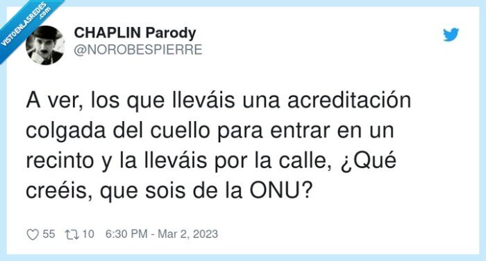 acreditación,llevar,recinto,colgada,onu