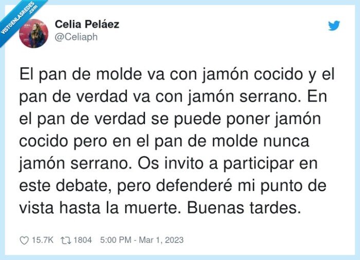 defender,reglas,serrano,debate,invito,jamón