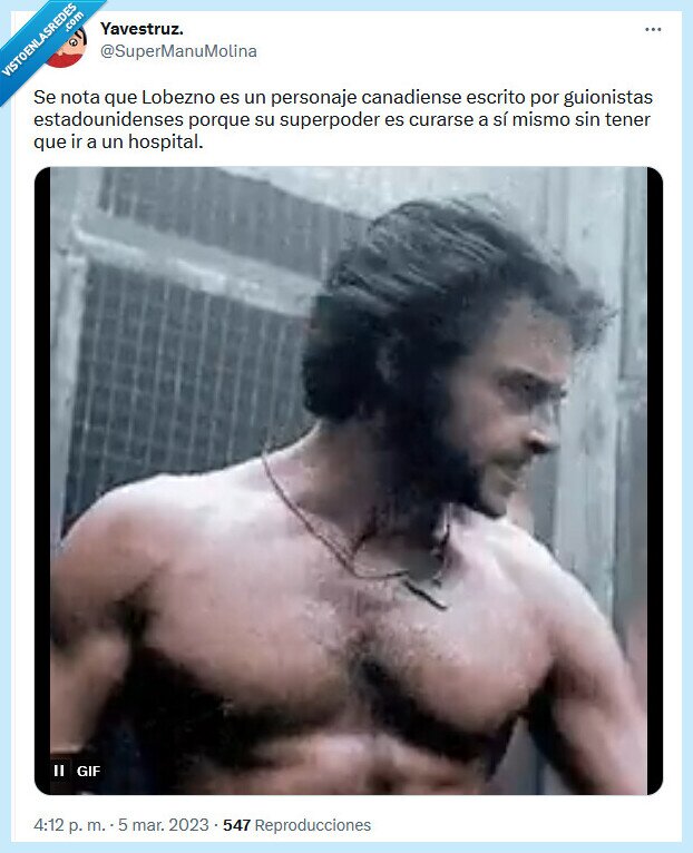 lobezno,superpoder,mutante,usa,canadá,medicina