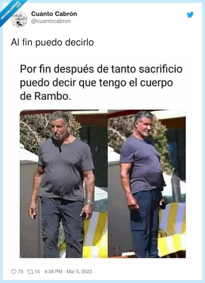 rambo,silvester stallone,barriga,estado fisico,cuerpo