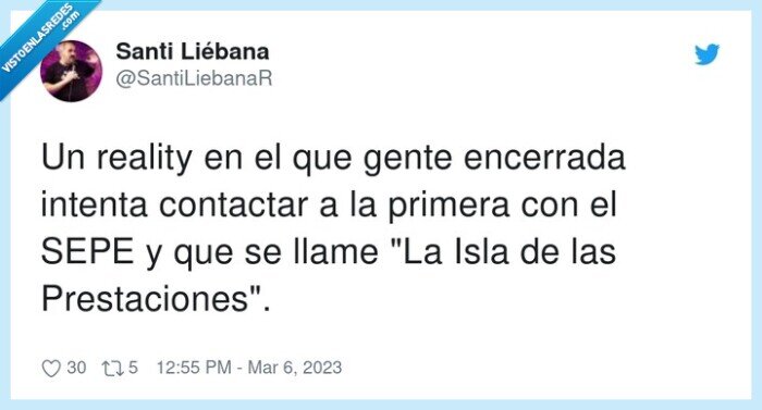 prestaciones,sepe,la isla de las prestaciones,isla de las tentaciones,reality