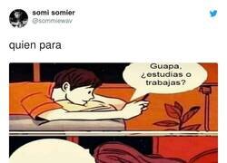 Enlace a Lo de ligar era la excusa para encontrar trabajo, por @sommiewav