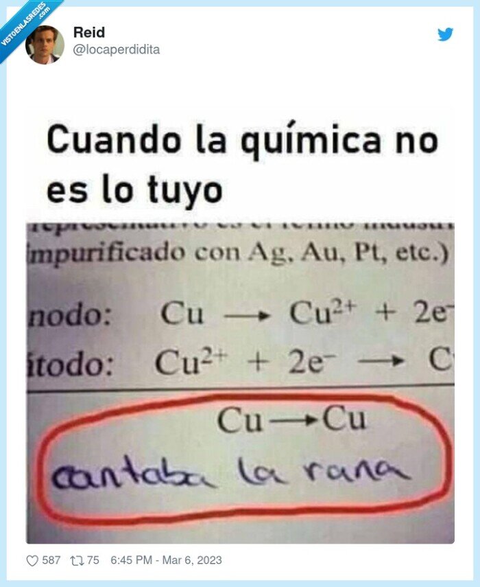 ejercicio,quimica,rana,cu cu