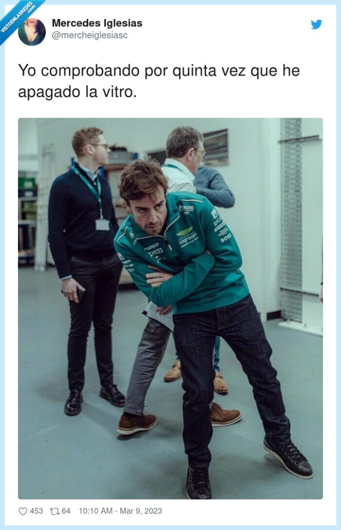 comprobando,apagado,quinta,vitro,fernando alonso