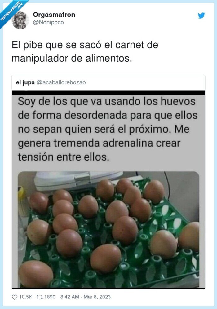 manipulador,alimentos,huevos
