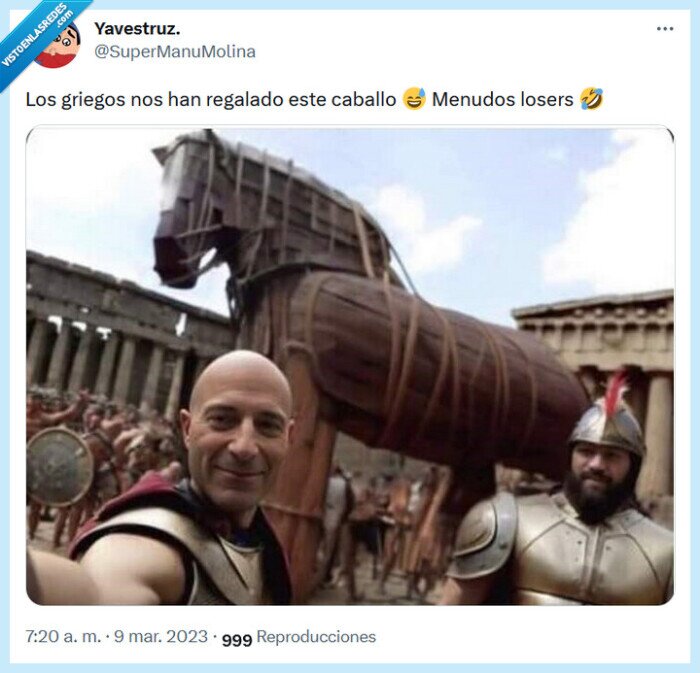 caballo,troya,griegos,selfie