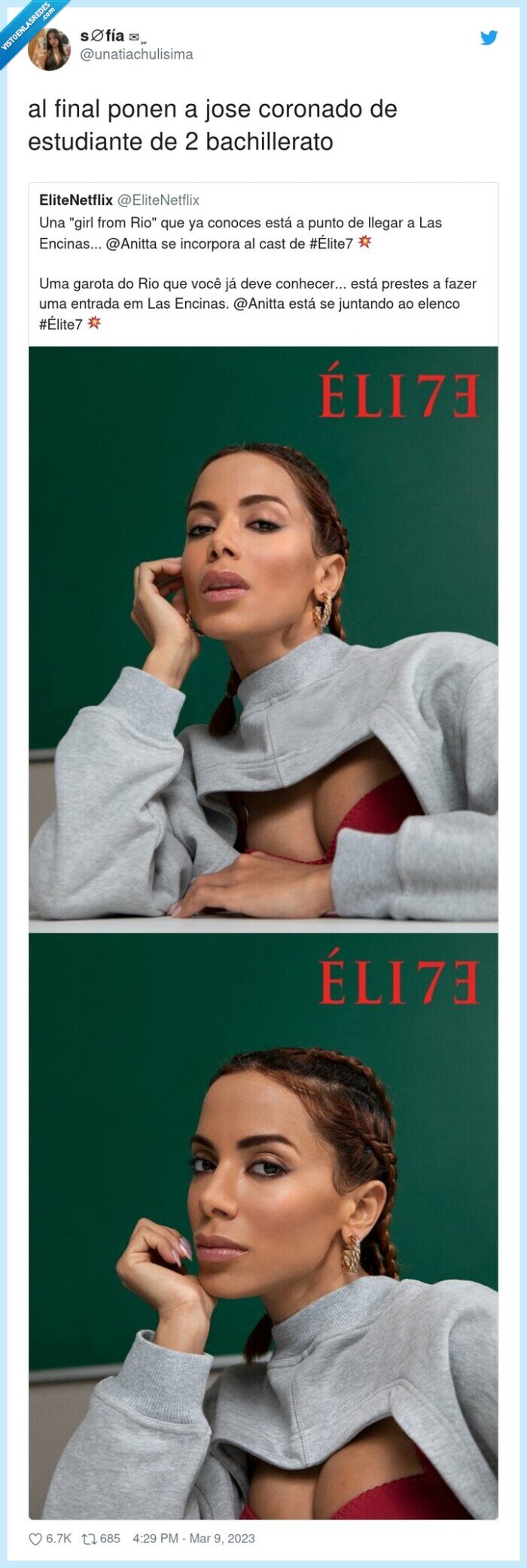 bachillerato,estudiante,anitta,elite