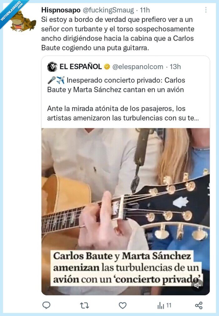 Baute,avión,Marta Sánchez,hispnosapo,cancion