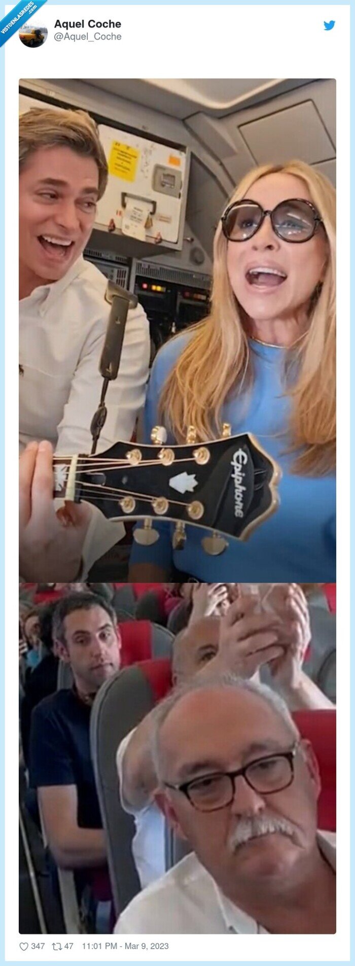 carlos baute,marta sanchez,avion,cantando