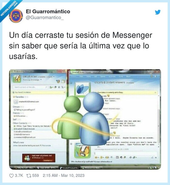 messenger,cerrar,sesión,última vez