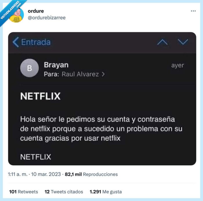 netflix,contrase&ntilde;a,phishing,scam