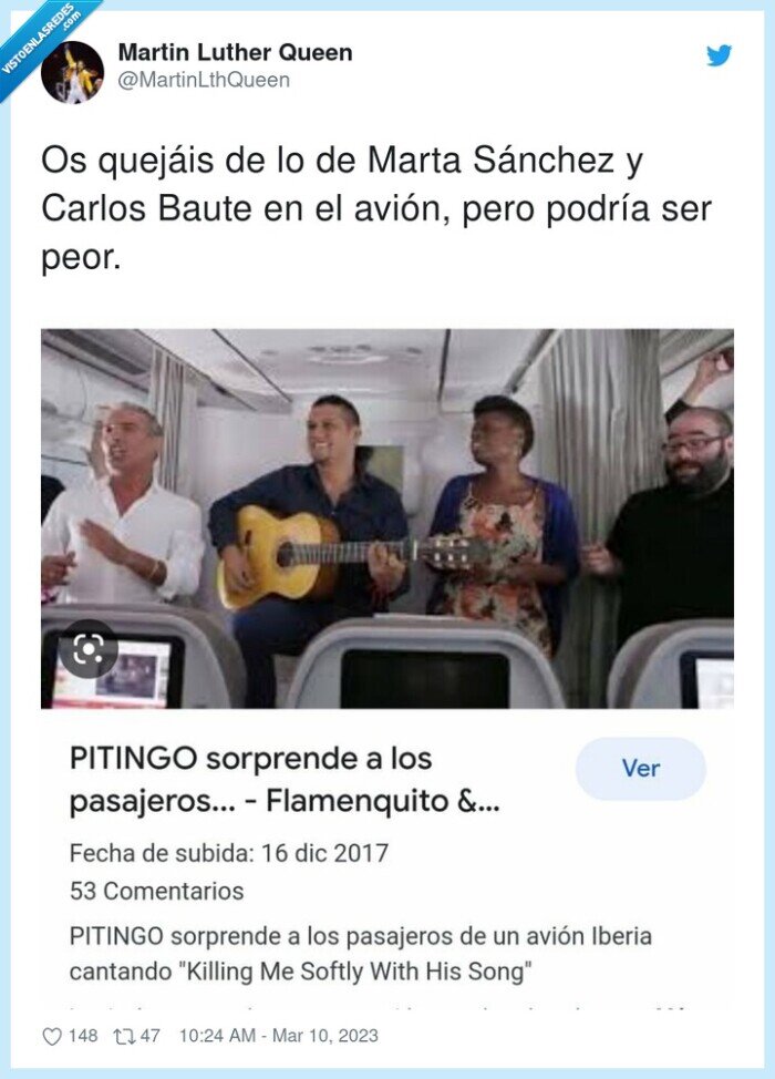 avión,carlos baute,marta sánchez
