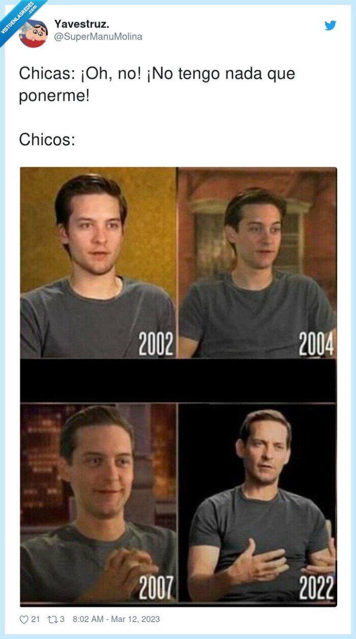 ropa,repetir,spiderman