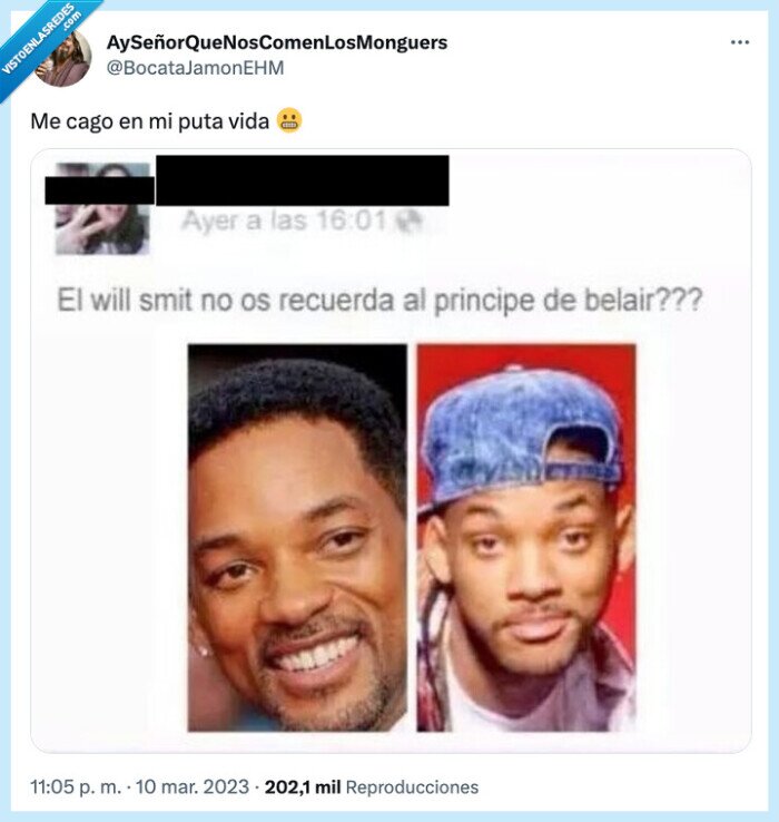 principe de belair,will smith,parecido