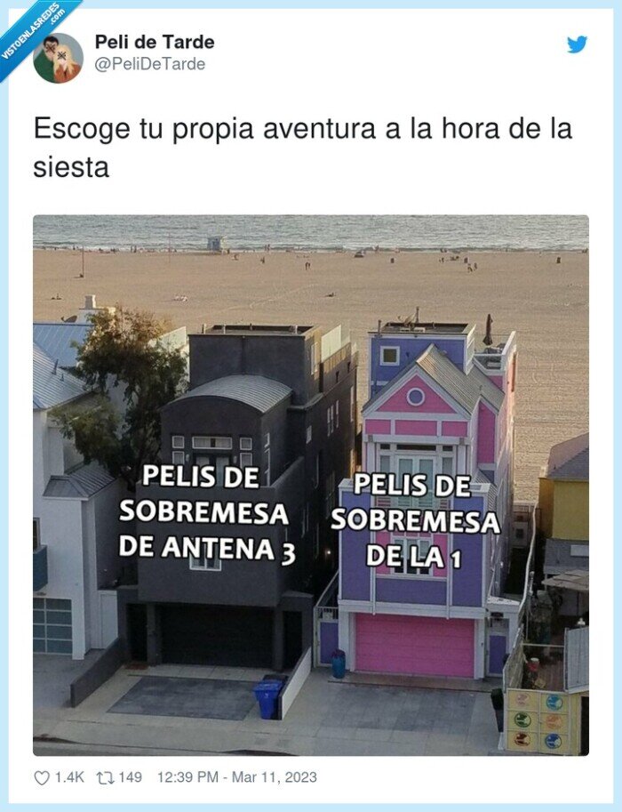 aventura,escoger,peliculas,antena3,tve1,siesta,hora