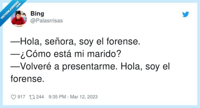 presentarme,señora,forense,marido,muerto