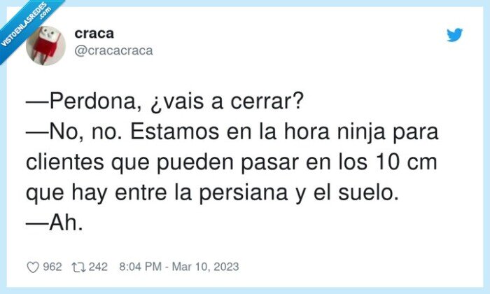 clientes,persiana,cerrar