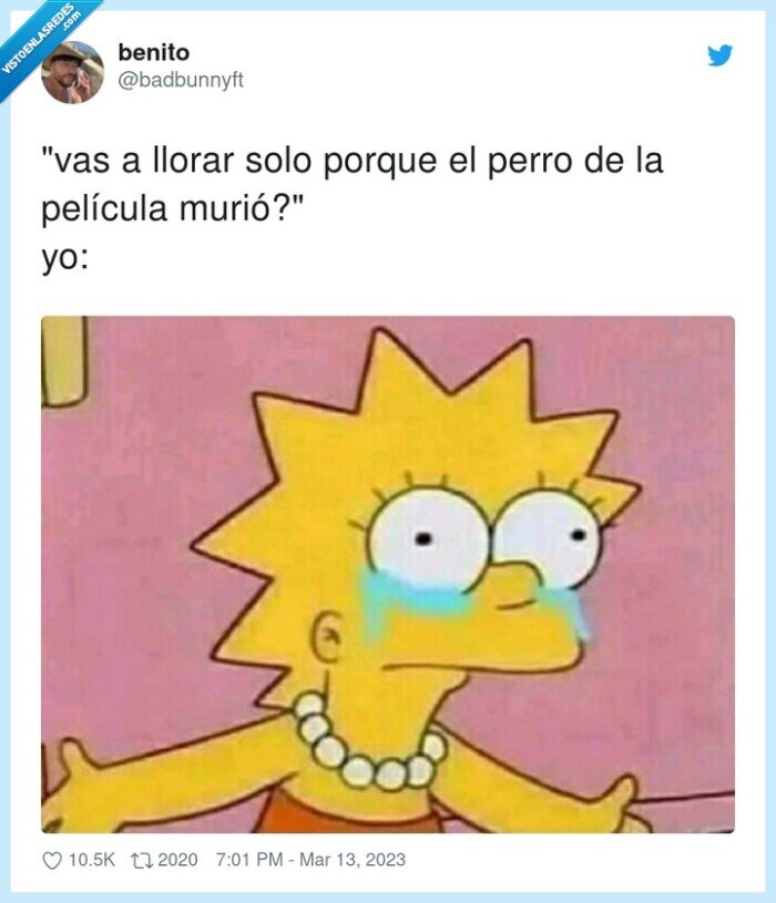 película,llorar,murió,perro