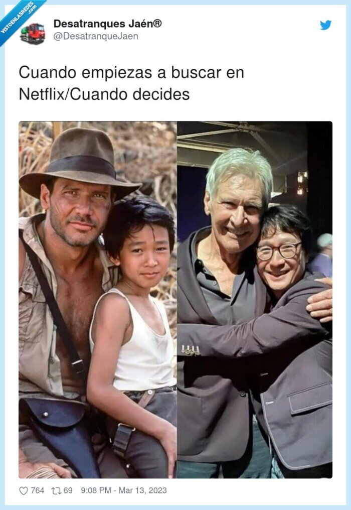netflix,decidir,indiana jones
