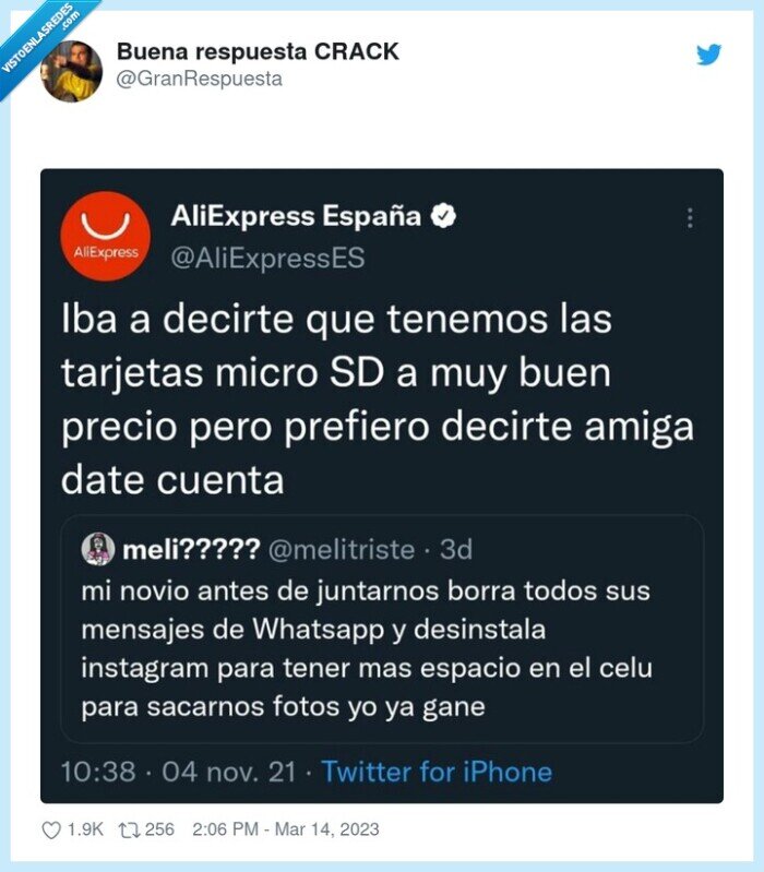 aliexpress,novio,tarjeta,pillada,sd