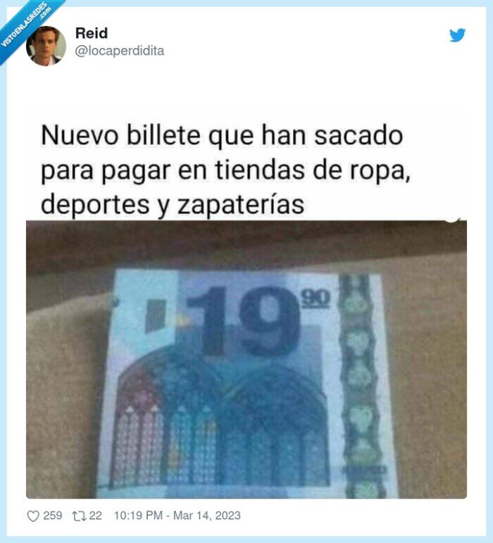 nofake,billete,rebajas,tiendas,precios