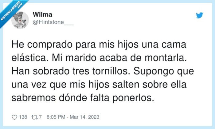 elástica,tornillos,comprar,montar,sobrar