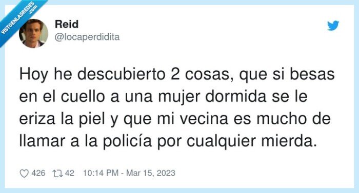 descubierto,policía,dormida,vecina