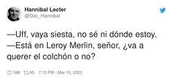 Enlace a No, pero apagadme las luces, por favor, por @Doc_Hannibal