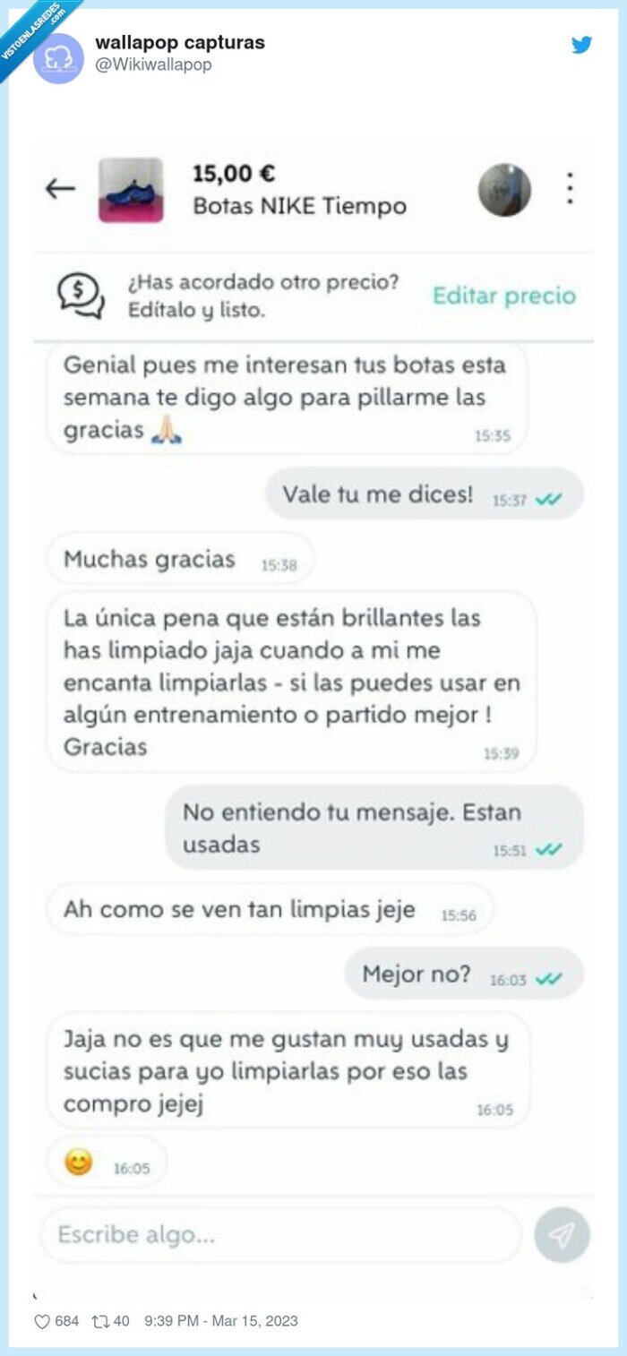 sucio,comprar,wallapop,nike tempo