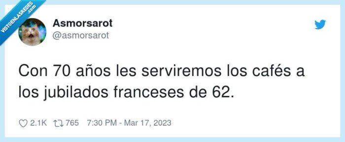 serviremos,jubilados franceses,cafés