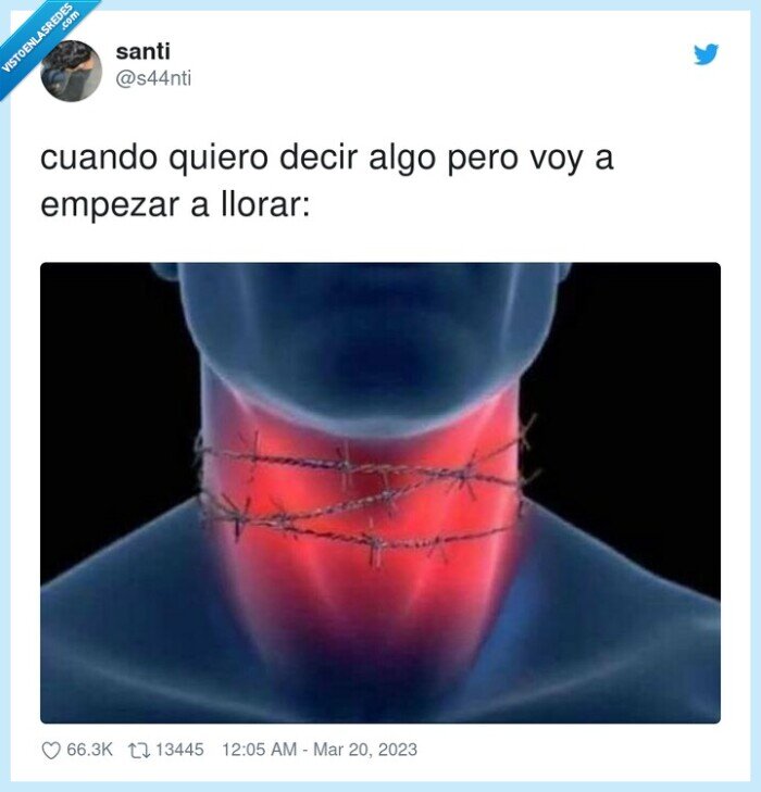 empezar,llorar,decir algo