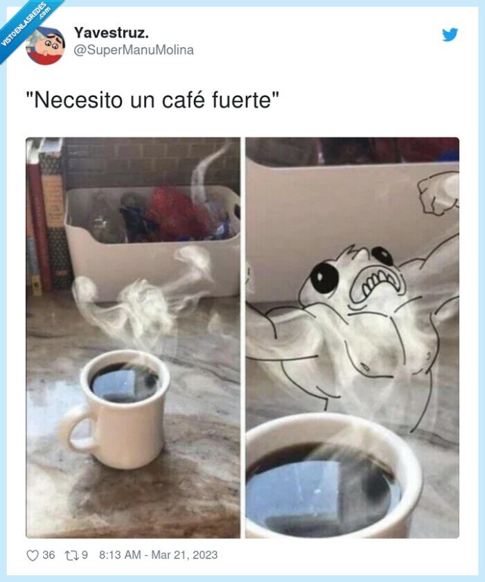 fuerte,café