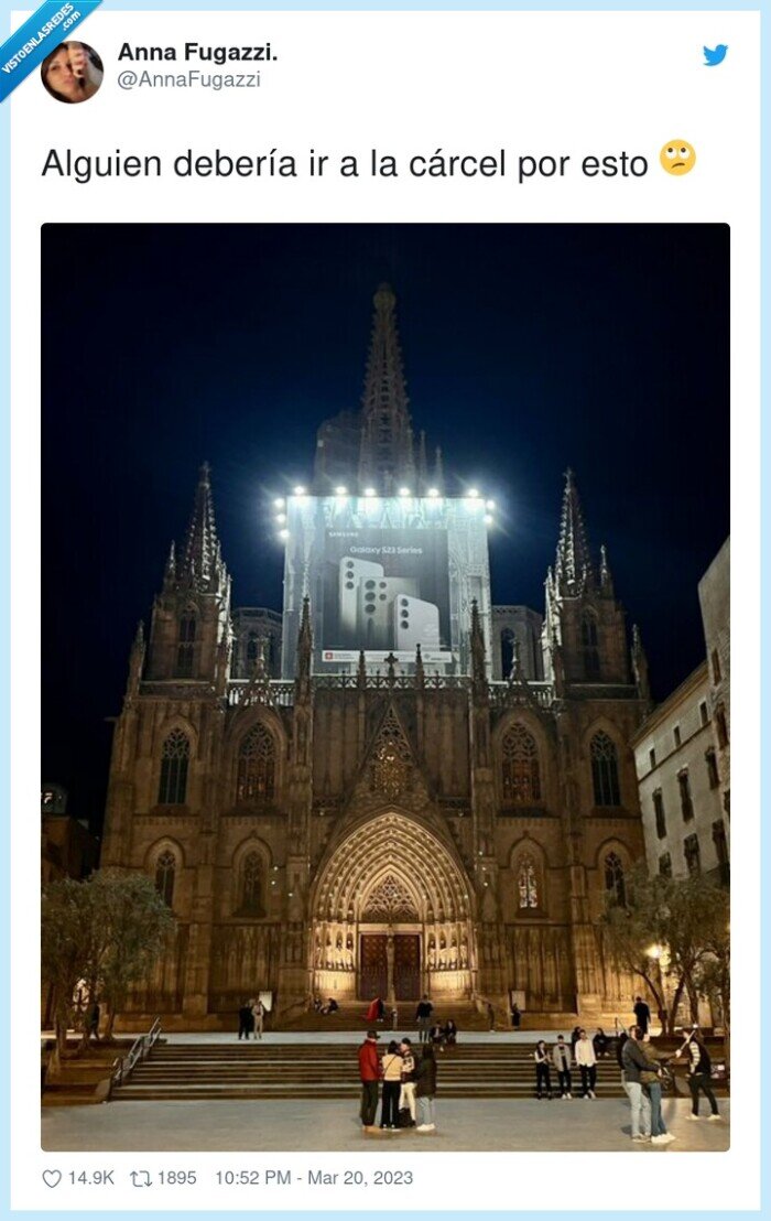 catedral,anuncio,samsung
