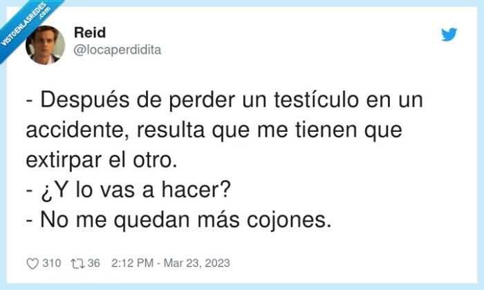 testículo,accidente,extirpar,resulta,cojo nes