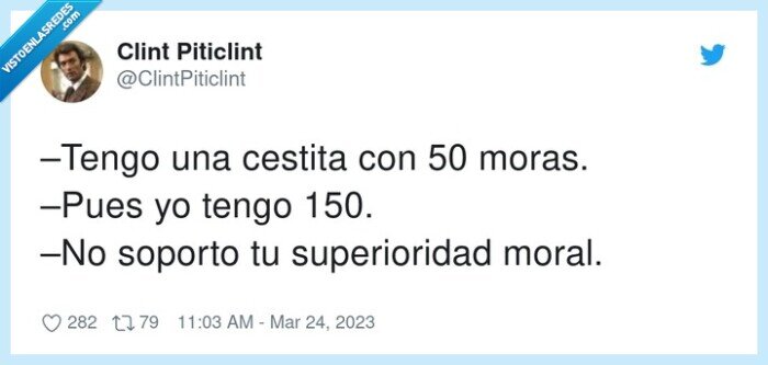 superioridad,cestita,moral,moras