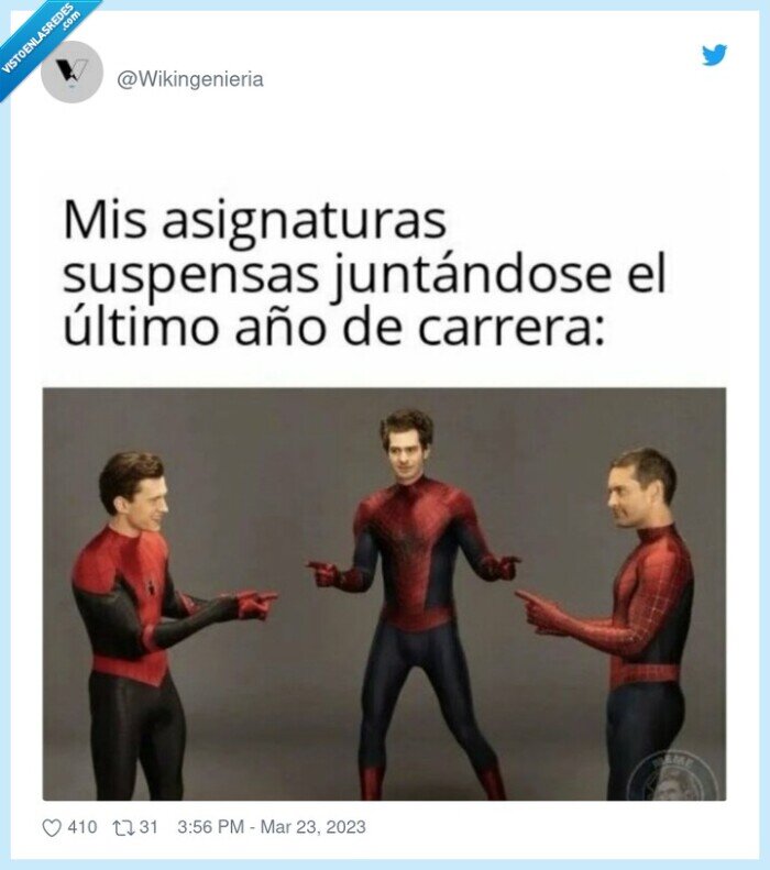 asignaturas,carrera,juntarse,spiderman