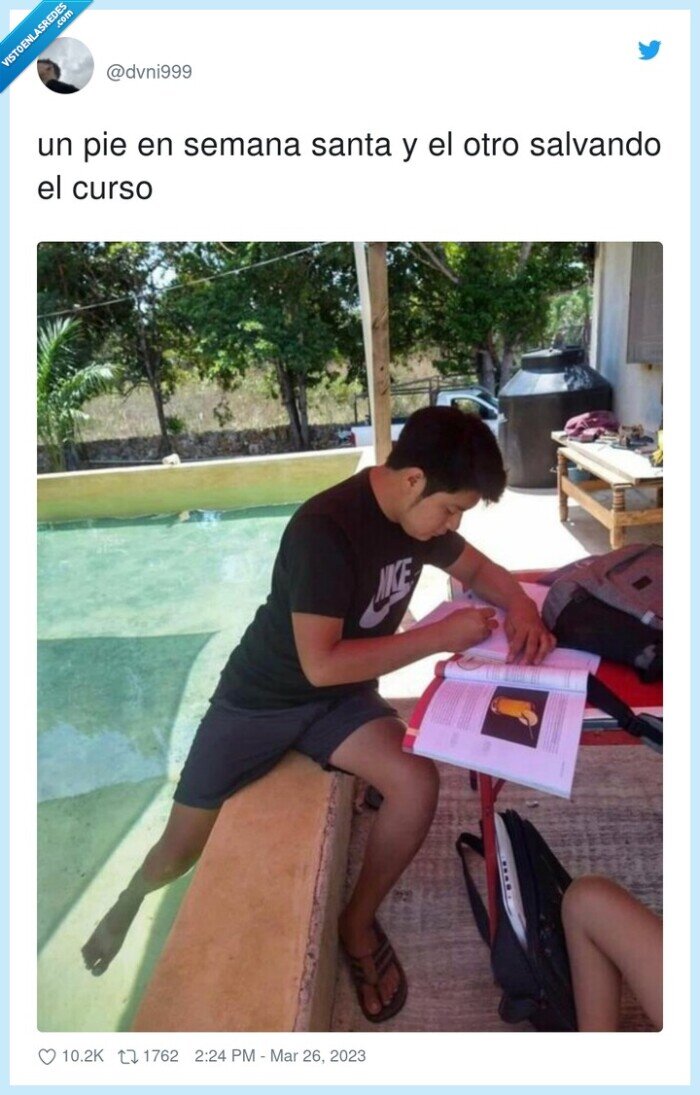 salvando,semana santa,curso,pie