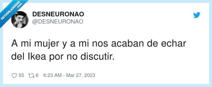 discutir,mujer,echar,ikea