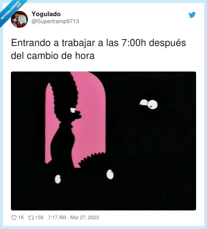 entrando,trabajar,después,cambio de hora