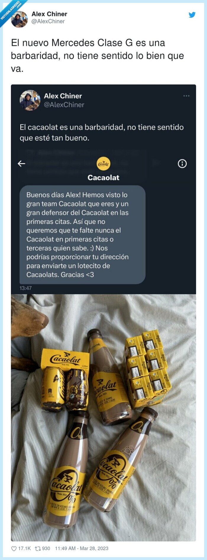 cacaolat,porsiacaso,barbaridad,mercedes,clase g