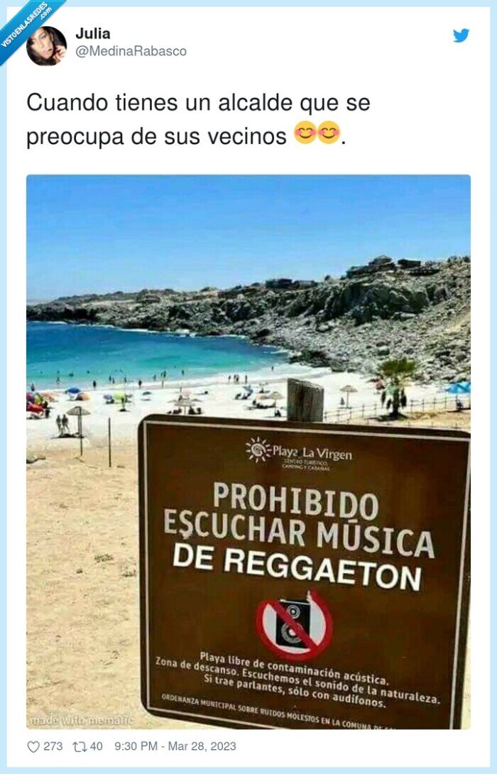 preocuparse,alcalde,vecinos,reggaeton,prohibido