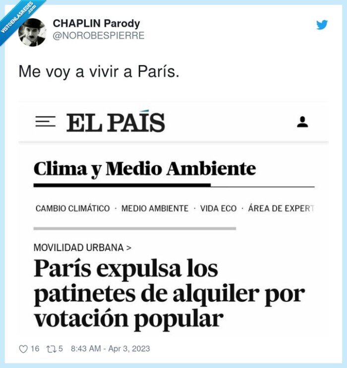 parís,vivir,patinetes,expulsar,votacion popular