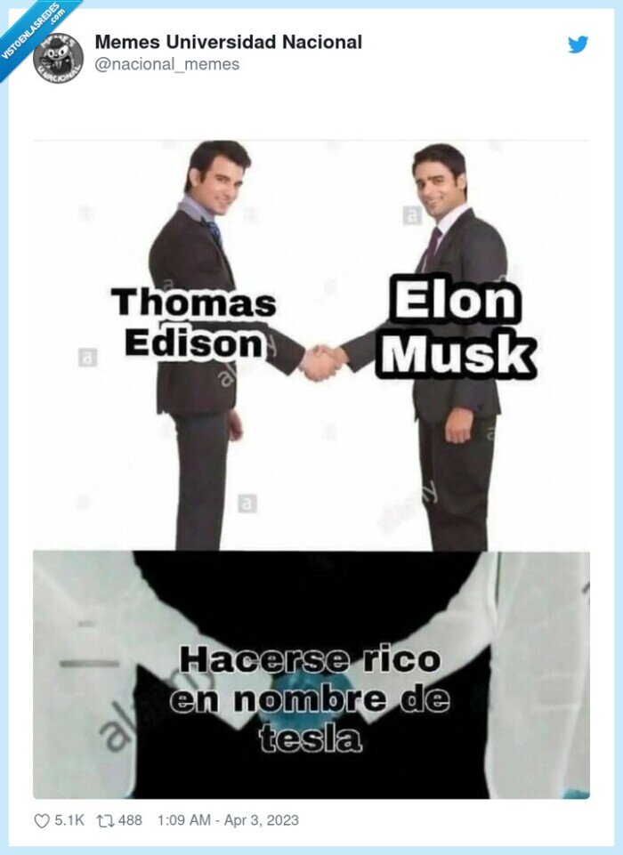 tesla,elon musk,thomas edison