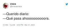 Enlace a Hasta tu diario está hasta los mismísimos de ti, por @cracacraca