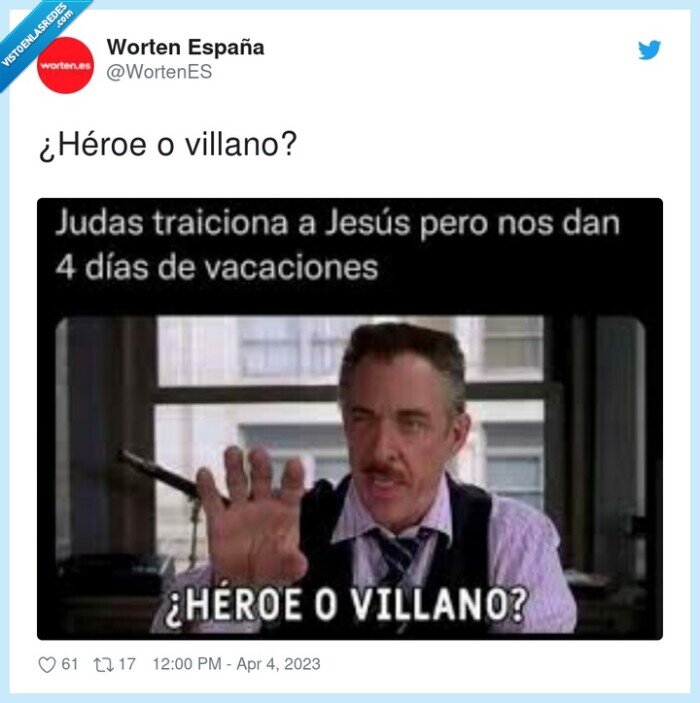 villano,héroe,jesus,judas,traicionar,vacaciones