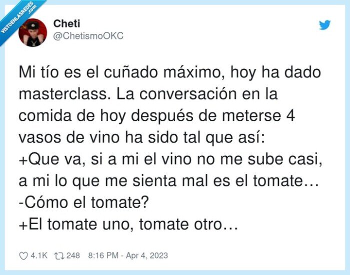 conversación,masterclass,tomate,vino,meterse