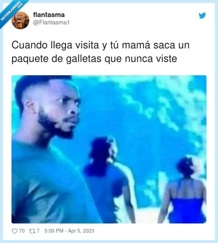 galletas,paquete,visita,madre